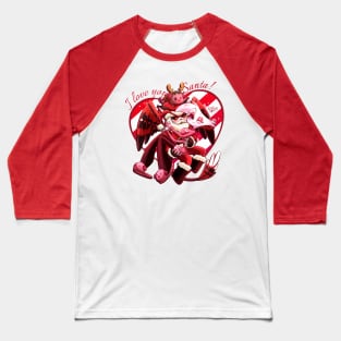 Angel Dust x Husk at Christmas Baseball T-Shirt